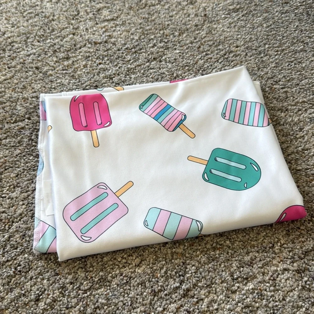 Luv Bug Company Hooded Sunscreen towel popsicles NEW